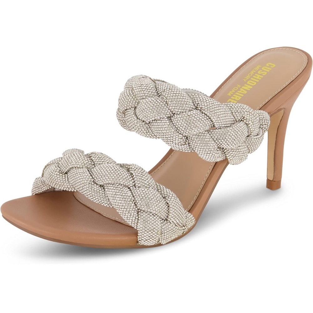 Rhinestone Heeled Sandals